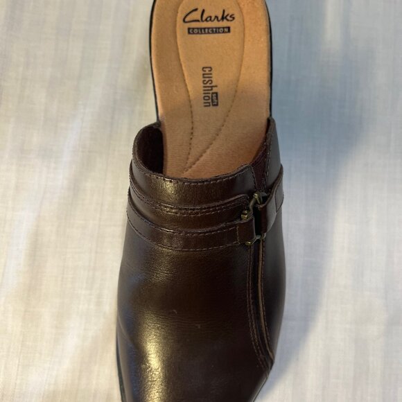 Women's Size 12M Hayla Marina Brown Leather Cuir Marron in Great Shape - Picture 10 of 12